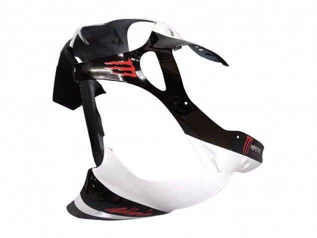 2000-2002 Kawasaki ZX6R Motorcycle Fairings - White Black Red Monster Canada Websites
