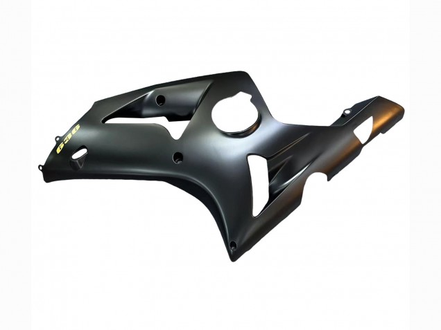 2003-2004 Kawasaki ZX6R Motorcycle Fairings - Matte Black Gold 636 Canada Websites