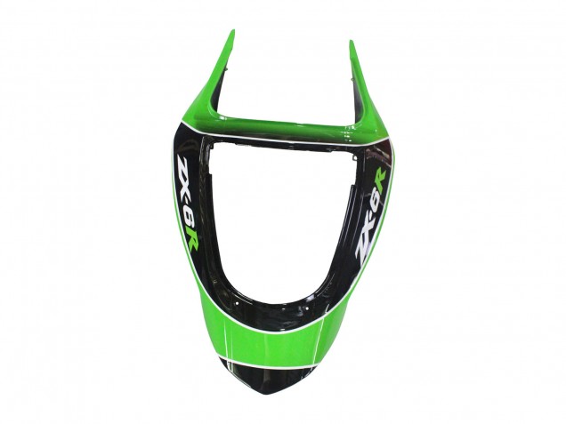 2003-2004 Kawasaki ZX6R Motorcycle Fairings - Green White Black Canada Websites