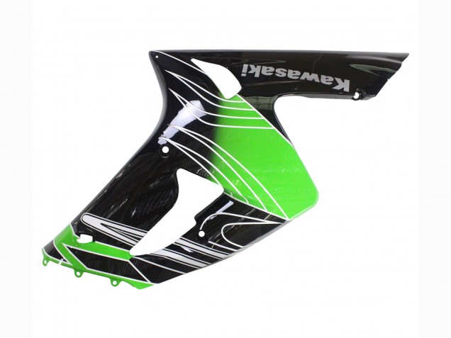 2003-2004 Kawasaki ZX6R Motorcycle Fairings - Green White Black Canada Websites