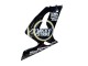 2003-2004 Kawasaki ZX6R Motorcycle Fairings - Glossy Black White Motul Lucky Strike Canada Websites