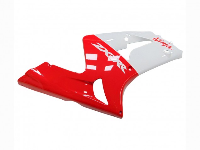 2003-2004 Kawasaki ZX6R Motorcycle Fairings - White Red Canada Websites