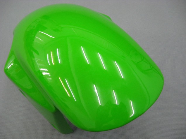 2003-2004 Kawasaki ZX6R Motorcycle Fairings - Green White Black Elf Bridgestone Canada Websites