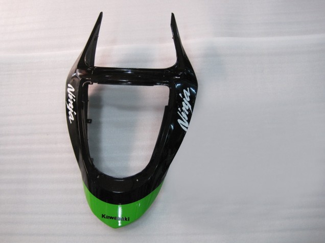 2003-2004 Kawasaki ZX6R Motorcycle Fairings - Green Black Elf Bridgestone Canada Websites
