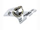 2003-2004 Kawasaki ZX6R Motorcycle Fairings - White Black Motul Lucky Strike Canada Websites
