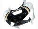 2003-2004 Kawasaki ZX6R Motorcycle Fairings - White Black Motul Lucky Strike Canada Websites