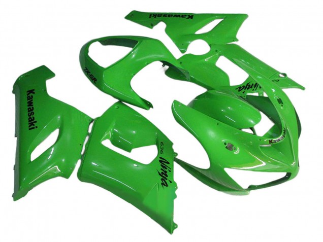 2005-2006 Kawasaki ZX6R Motorcycle Fairings - Green Canada Websites