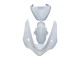 2005-2006 Kawasaki ZX6R Motorcycle Fairings - White Canada Websites