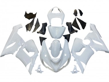 2005-2006 Kawasaki ZX6R Motorcycle Fairings - White Canada Websites