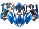 2007-2008 Kawasaki ZX6R Motorcycle Fairings - Black Blue Elf Canada Websites