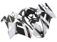 2007-2008 Kawasaki ZX6R Motorcycle Fairing - White Black Canada Websites