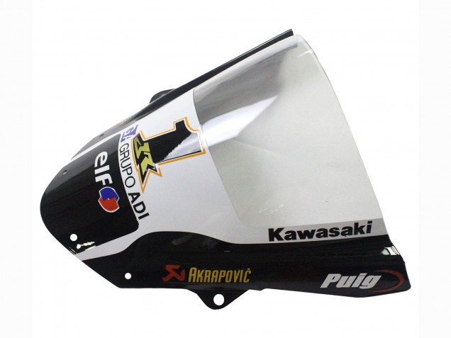 2009-2012 Kawasaki ZX6R Motorcycle Fairings - Green Glossy Black Yellow White Red Elf Monster Canada Websites