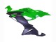 2019-2022 Kawasaki ZX6R Motorcycle Fairings - Green Matte Black Canada Websites