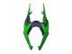 2019-2022 Kawasaki ZX6R Motorcycle Fairings - Green Matte Black Canada Websites