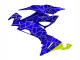 2019-2022 Kawasaki ZX6R Motorcycle Fairings - Blue Yellow Canada Websites
