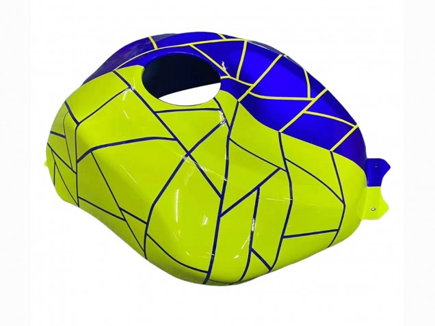 2019-2022 Kawasaki ZX6R Motorcycle Fairings - Blue Yellow Canada Websites