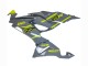 2019-2022 Kawasaki ZX6R Motorcycle Fairings - Nardo Grey Yellow Canada Websites