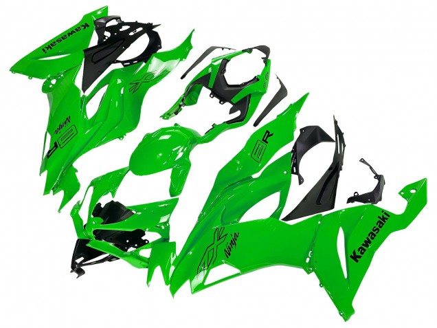 2019-2022 Kawasaki ZX6R Motorcycle Fairings - Green Canada Websites