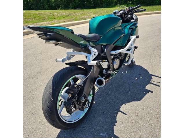 2019-2022 Kawasaki ZX6R Motorcycle Fairings - Dark Green Canada Websites