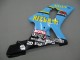 2000-2002 Suzuki GSXR1000 Motorcycle Fairings - Light Blue Yellow Black Motul Rizla Canada Websites