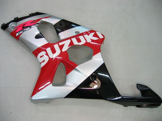 2000-2002 Suzuki GSXR1000 Motorcycle Fairings - Red Silver White Black Canada Websites