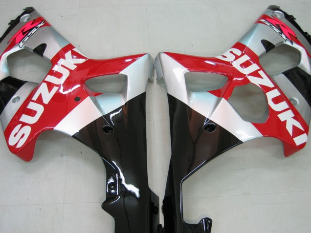 2000-2002 Suzuki GSXR1000 Motorcycle Fairings - Red Silver White Black Canada Websites