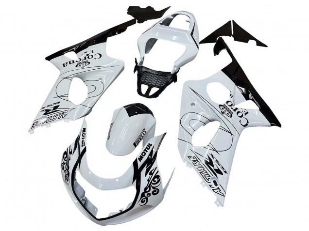 2000-2002 Suzuki GSXR1000 Motorcycle Fairings - White Black Motul Corona Canada Websites