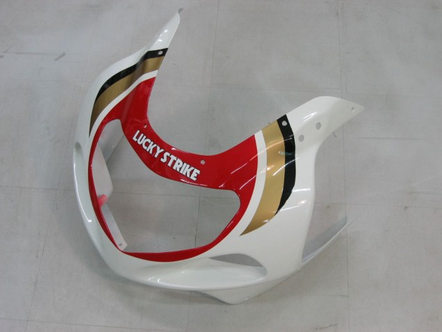 2000-2002 Suzuki GSXR1000 Motorcycle Fairings - White Red Lucky Strike Canada Websites