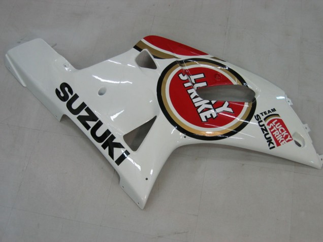 2000-2002 Suzuki GSXR1000 Motorcycle Fairings - White Red Lucky Strike Canada Websites