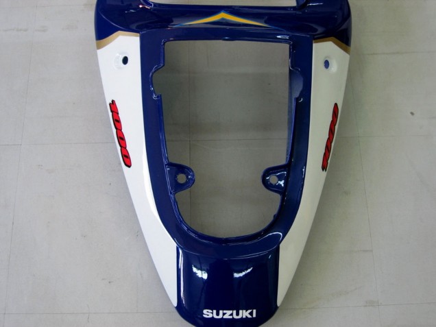 2000-2002 Suzuki GSXR1000 Motorcycle Fairings - Yellow Dark Blue White Motul Corona Canada Websites