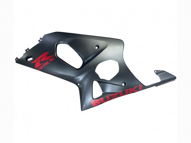 2000-2002 Suzuki GSXR1000 Motorcycle Fairings - Matte Grey Red Decal Canada Websites