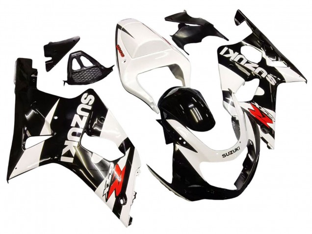 2000-2002 Suzuki GSXR1000 Motorcycle Fairings - White Glossy Black Red Canada Websites