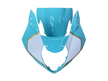 2003-2004 Suzuki GSXR 1000 Motorcycle Fairings - White Light Blue Gold Canada Websites