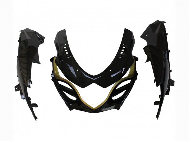 2009-2016 Suzuki GSXR 1000 Motorcycle Fairings - Glossy Black Gold Canada Websites