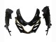 2009-2016 Suzuki GSXR 1000 Motorcycle Fairings - Glossy Black Gold Canada Websites