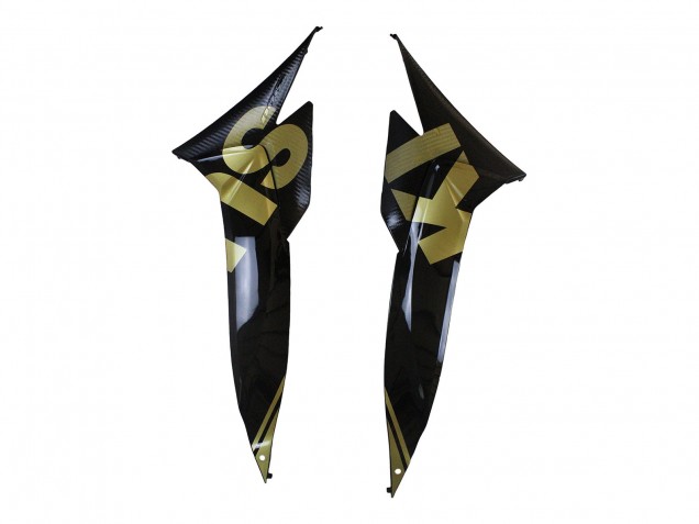 2009-2016 Suzuki GSXR 1000 Motorcycle Fairings - Glossy Black Gold Canada Websites