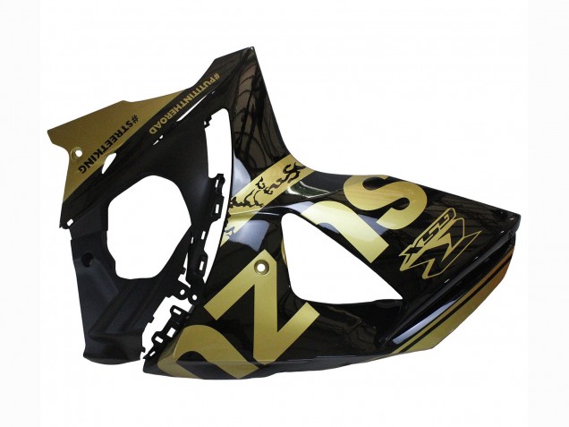 2009-2016 Suzuki GSXR 1000 Motorcycle Fairings - Glossy Black Gold Canada Websites