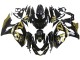 2009-2016 Suzuki GSXR 1000 Motorcycle Fairings - Glossy Black Gold Canada Websites