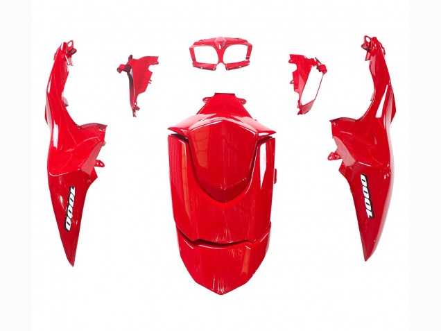 2009-2016 Suzuki GSXR 1000 Motorcycle Fairing Kits - Glossy Black Red Canada Websites
