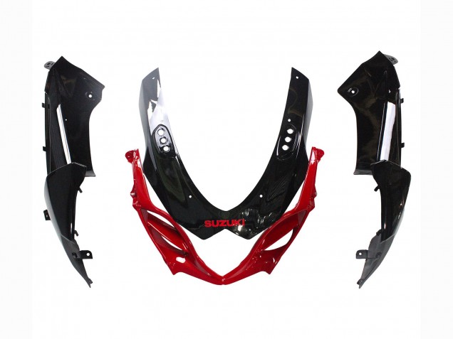 2009-2016 Suzuki GSXR 1000 Motorcycle Fairing Kits - Glossy Black Red Canada Websites
