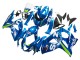 2009-2016 Suzuki GSXR 1000 Motorcycle Fairings - Light Blue Green Motul 29 Ecstar Canada Websites