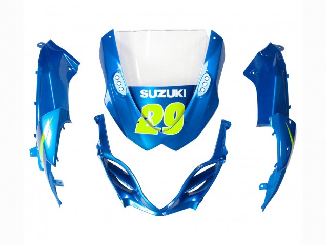 2009-2016 Suzuki GSXR 1000 Motorcycle Fairings - Light Blue Green Motul 29 Ecstar Canada Websites