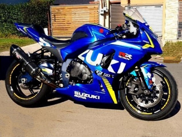 2009-2016 Suzuki GSXR 1000 Motorcycle Fairings - Light Blue Green Motul 29 Ecstar Canada Websites