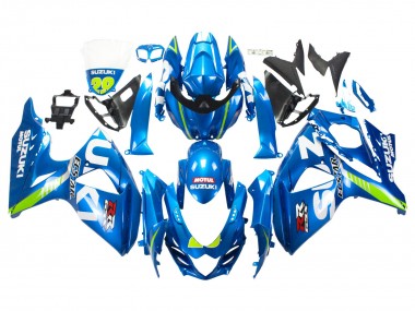 2009-2016 Suzuki GSXR 1000 Motorcycle Fairings - Light Blue Green Motul 29 Ecstar Canada Websites