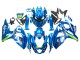 2009-2016 Suzuki GSXR 1000 Motorcycle Fairings - Light Blue Green Motul 29 Ecstar Canada Websites