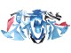 2009-2016 Suzuki GSXR 1000 Motorcycle Fairings - Light Blue Green Red Motul Canada Websites