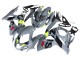 2009-2016 Suzuki GSXR 1000 Motorcycle Fairings - Grey Neon Yellow Black Motul Canada Websites