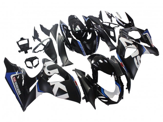 2009-2016 Suzuki GSXR 1000 Motorcycle Fairings - Matte Black White Blue Canada Websites