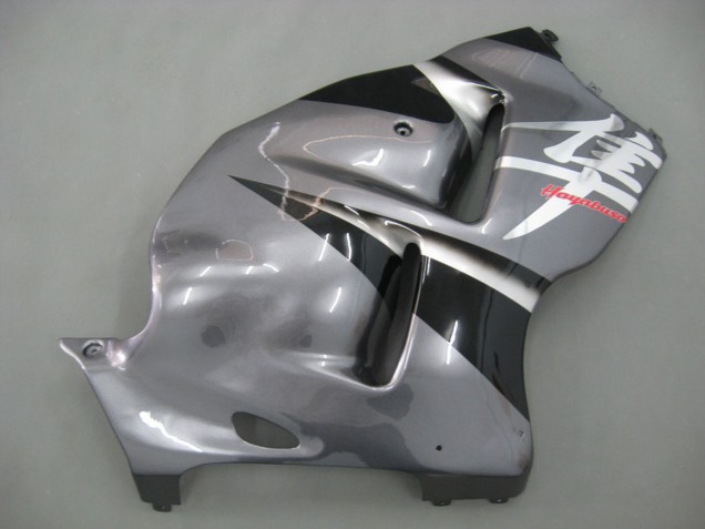 1996-2007 Suzuki GSXR 1300 Hayabusa Motorcycle Fairings - Grey Black Hayabusa Canada Websites