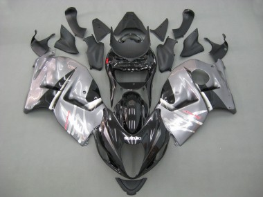 1996-2007 Suzuki GSXR 1300 Hayabusa Motorcycle Fairings - Grey Black Hayabusa Canada Websites